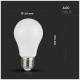 LED V-TAC Έξυπνη Λάμπα Ε27 A60 10W RGB + Θερμό και Ψυχρό Λευκό Dimmable Συμβατή με V-TAC SMART Light, Amazon Alexa και Google Home 2751