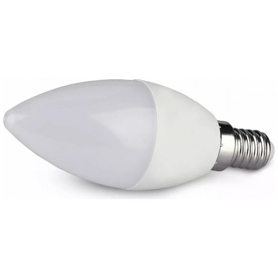 LED V-TAC Έξυπνη Λάμπα Ε14 Κεράκι 4.5W RGB + Θερμό και Ψυχρό Λευκό Dimmable Συμβατή με V-TAC SMART Light, Amazon Alexa και Google Home 2754