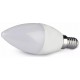 LED V-TAC Έξυπνη Λάμπα Ε14 Κεράκι 4.5W RGB + Θερμό και Ψυχρό Λευκό Dimmable Συμβατή με V-TAC SMART Light, Amazon Alexa και Google Home 2754