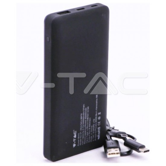 Φορτιστής Μπαταριά Power Bank 10000mAh με οθόνη  USB Type C Χρώμα Μπλε 8872