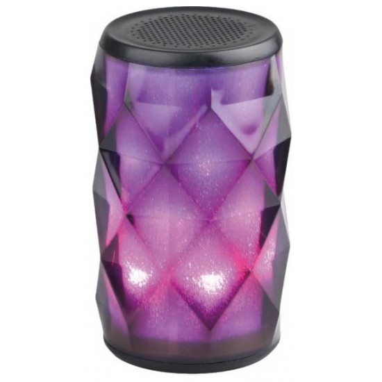 V-TAC Φορητό Μίνι Ηχείο Bluetooth 3W Επαναφορτιζόμενο 1200mAh Crystal RGB LED 7723