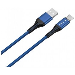 V-TAC Καλώδιο USB- TYPE C 1 μέτρο Μπλε Gold Series 8633