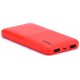 Power Bank Slim 10000mAh με  δύο Θύρες USB Χρώμα Κόκκινο 8899