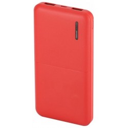 Power Bank Slim 10000mAh με  δύο Θύρες USB Χρώμα Κόκκινο 8899