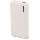 Φορτιστής Μπαταριά Power Bank Slim 10000mAh με  δύο Θύρες USB Χρώμα Λευκό 8898