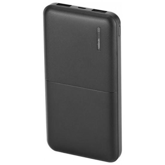 Φορτιστής Μπαταριά Power Bank Slim 10000mAh με  δύο Θύρες USB Χρώμα Μαύρο 8897