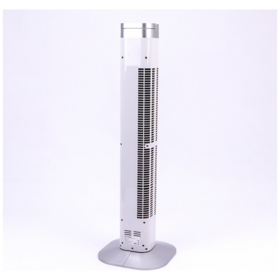 Ανεμιστήρας Στήλη Δαπέδου V-TAC 36” ίντσες 55W με Οθόνη και Χειριστήριο Λευκός 7900