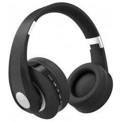 V-TAC Ασύρματα Ακουστικά Bluetooth Ρυθμιζόμενα και Επαναφορτιζόμενα 500mah σε μαύρο χρώμα 7730