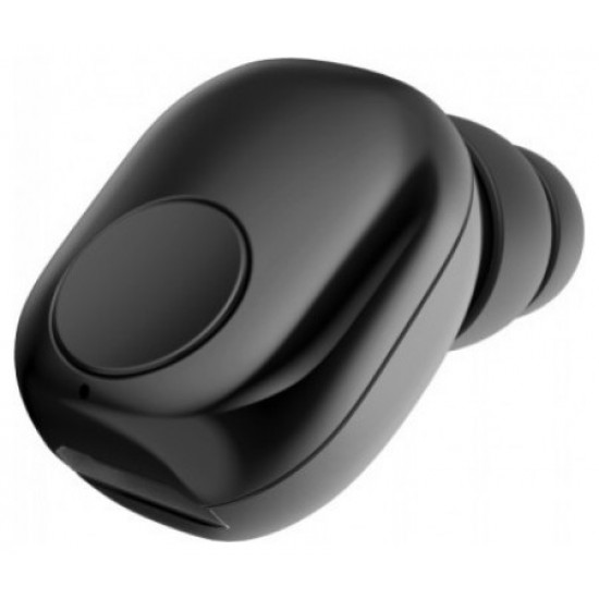 V-TAC Bluetooth Mini Handsfree in-ear για κινητό τηλέφωνο 55mAh Μαύρο 7704
