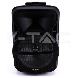 V-TAC Επαναφορτιζόμενο Ηχείο Trolley 35W 12inch με Μικρόφωνο Τηλεχειριστήριο και Φωτισμό RGB 7737