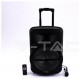 V-TAC Επαναφορτιζόμενο Ηχείο Trolley 35W 12inch με Μικρόφωνο Τηλεχειριστήριο και Φωτισμό RGB 7737