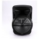 V-TAC Επαναφορτιζόμενο Ηχείο Trolley 50W 15inch με Μικρόφωνο Τηλεχειριστήριο και Φωτισμό RGB 7738