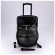 V-TAC Επαναφορτιζόμενο Ηχείο Trolley 50W 15inch με Μικρόφωνο Τηλεχειριστήριο και Φωτισμό RGB 7738