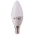 LED V-TAC Έξυπνη Λάμπα Ε14 Κεράκι 4.5W RGB + Θερμό και Ψυχρό Λευκό Dimmable Συμβατή με V-TAC SMART Light, Amazon Alexa και Google Home 2754