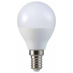 LED V-TAC Έξυπνη Λάμπα Ε14 P45 4.5W RGB + Θερμό και Ψυχρό Λευκό Dimmable Συμβατή με V-TAC SMART Light,  Amazon Alexa και Google Home 2756