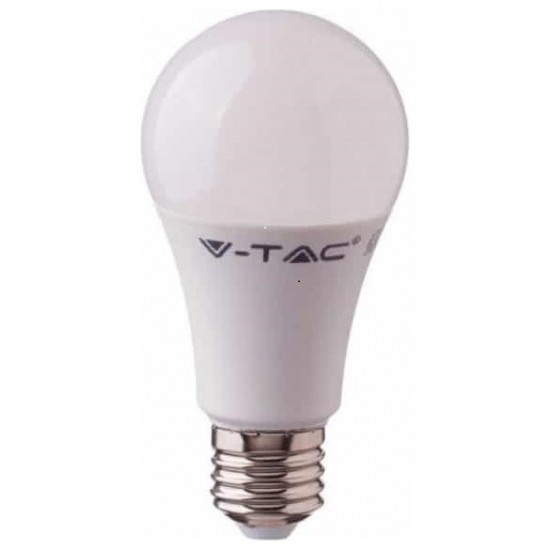 LED V-TAC Έξυπνη Λάμπα Ε27 A60 11W RGB + Θερμό και Ψυχρό Λευκό Dimmable Συμβατή με V-TAC SMART Light,  Amazon Alexa και Google Home 2752