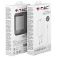 V-TAC Φορτιστής Ταξιδίου με Καλώδιο Type C USB Λευκός 8647