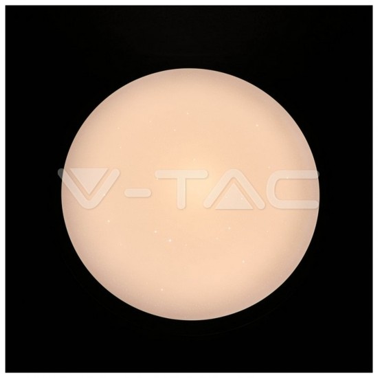 LED V-TAC Φωτιστικό Οροφής Smart 60W Στρογγυλό 3 σε 1 Dimmable Συμβατό με Συμβατό με V-TAC Smart Light, Amazon Alexa και Google Home 1498