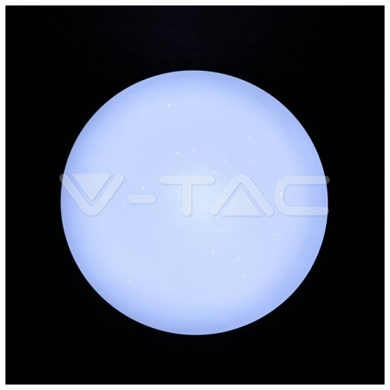 LED V-TAC Φωτιστικό Οροφής Smart 60W Στρογγυλό 3 σε 1 Dimmable Συμβατό με Συμβατό με V-TAC Smart Light, Amazon Alexa και Google Home 1498