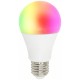 LED V-TAC Έξυπνη Λάμπα Ε27 A60 10W RGB + Θερμό και Ψυχρό Λευκό Dimmable Συμβατή με V-TAC SMART Light, Amazon Alexa και Google Home 2751
