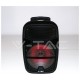 V-TAC Επαναφορτιζόμενο Ηχείο Trolley 35W 12inch με Μικρόφωνο Τηλεχειριστήριο RF και Φωτισμό RGB 7736
