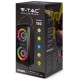V-TAC Επαναφορτιζόμενο φορητό ηχείο 2x10W (2x3inch) 6664