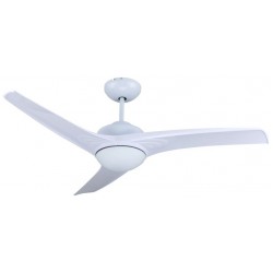 Ανεμιστήρας Οροφής V-TAC 35W Λευκός με 3 πτερύγια μαζί με Φωτιστικό Ρυθμιζόμενος 3 σε 1 με RF control  7919